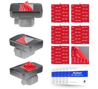 Cuscinetti biadesivi 3M VHB per grandi pannelli ed elementi costruttivi, 7,1 cm × 7,1 cm × 0,2 cm, 6 pezzi quadrati grigi. Nastro in schiuma resistente, impermeabile, resistente al calore con 6