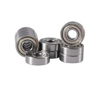 Cuscinetti, Bimetallo Sigillo Scudo Micro Cuscinetto a Gola Profonda 10-100 Pezzi 608ZZ 626ZZ 623ZZ 687ZZ 688ZZ 625ZZ 685ZZ 607ZZ Cuscinetti a Sfera a in Miniatura Compatibilità Versatile
