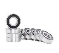 Cuscinetti, Bimetallo Sigillo Scudo Micro Cuscinetto a Gola Profonda 10 PZ 6900-2RS 10x22x6mm ABEC-1 Metrico Cuscinetti a Sfera a Sezione Sottile,Compatibilità versatile
