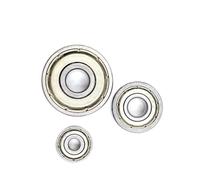 Cuscinetti, Bimetallo Sigillo Scudo Micro Cuscinetto a Gola Profonda 10 PZ Cuscinetto a Sfere a Gola Profonda 673ZZ 674ZZ 675ZZ 676ZZ 677ZZ 678ZZ 679ZZ,Compatibilità versatile(677ZZ 7x11x3)