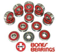 Cuscinetti Bones REDS Per Skateboard Roller 608 (16 Pezzi)