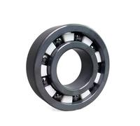 cuscinetti ceramici ibridi 1pc 6000 6001 6002 6003 6004 6005 6006 Cuscinetti in ceramica al nitruro di silicio, cuscinetti in zirconio 10*26*8 12*28*8 15*32*9 17*35*10 20*42*12mm(6001 12X28X8)