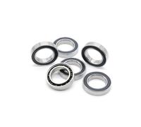 Cuscinetti ceramici ibridi da 2 pezzi | 6800 6802 6803 6805 6806 6901 6902 15267 16287 17287 18307 24377 2RS (ABEC-9) Cuscinetti for biciclette(S6802RS CB 15x24x5mm)