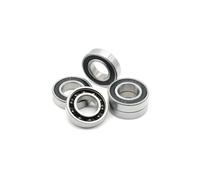 Cuscinetti ceramici ibridi da 2 pezzi | 6800 6802 6803 6805 6806 6901 6902 15267 16287 17287 18307 24377 2RS (ABEC-9) Cuscinetti for biciclette(6901RS CB 12x24x6mm)