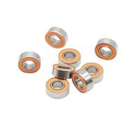 Cuscinetti ceramici ibridi SMR115-2RS da 2 pezzi - Lubrificazione a secco in acciaio inossidabile ABEC-7 da 5x11x4 mm for mulinelli da pesca