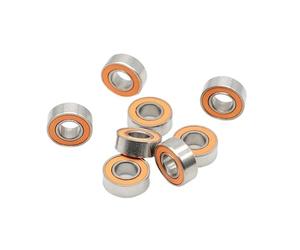 Cuscinetti ceramici ibridi SMR115-2RS da 2 pezzi - Lubrificazione a secco in acciaio inossidabile ABEC-7 da 5x11x4 mm for mulinelli da pesca