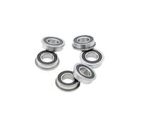 Cuscinetti, Cuscinetto a sfere a gola profonda 10 pezzi F688 2RS Cuscinetto 8x16x5 mm ABEC-7 Cuscinetti a sfere F688 RS in miniatura flangiati F688RS for stampante 3D,Compatibilità versatile