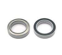 Cuscinetti, Cuscinetto a sfere a gola profonda 10PCS/100PCS ABEC-5 6700-2RS 6700ZZ 6700 2RS RS 10x15X4 mm Guarnizione in gomma in miniatura Compatibilità Versatile(ABEC 5,100PCS-6700 2RS BLUE)