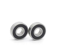 Cuscinetti, Cuscinetto a sfere a gola profonda 604 605 606 607 608 609 2rs Rs in miniatura a a sigillato in gomma,Elevata capacità di carico(605-2RS 5x14x5mm,10 pcs)