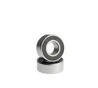 Cuscinetti, Cuscinetto a sfere a gola profonda sigillato in gomma 687 687RS 7x14x5 Mini acciaio in miniatura 10 pezzi 687-2RS 7 * 14 * 5 mm 10 * 10 * 5 cm,Compatibilità versatile(5PCS)