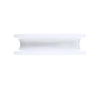 Cuscinetti, Cuscinetto della ruota posteriore 5x24x7mm Rullo della puleggia tondo in nylon con tacca a U for guarnizioni dei cuscinetti a sfera con corda da 3,8 mm,Compatibilità versatile