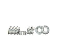 Cuscinetti, Cuscinetto flangiato MF106ZZ 6x10x3 mm 20/50/100PCS ABEC-3 Cuscinetti a sfere flangiati in miniatura MF106 Z ZZ,Elevata capacità di carico(40pcs)