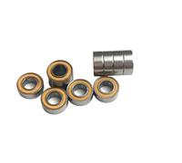 Cuscinetti Cuscinetto MR106RS ABEC-3 (10 pezzi) Cuscinetti a sfere MR106-2RS in miniatura 6X10X3 mm Cuscinetto MR106 2RS sigillato arancione