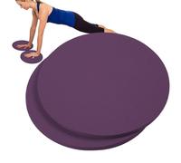 Cuscinetti da allenamento per pavimento, traspiranti, antiscivolo, rotondi, 1 paio, pieghevoli, per yoga, esercizi e fitness, accessori per casa, viaggi, studio, attività all'aperto