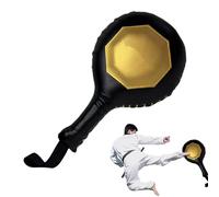 Cuscinetti da boxe per allenamento con cuciture rinforzate, regolabili | Punzonatura Kick Pads con fascia elastica per casa palestra, interni, esterni, principianti, professionisti, donne, uomini