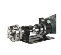 Cuscinetti del tornio, Mandrino for tornio Mandrino for tornio a 3/4 griffe Autocentrante Mandrino for tornio fai-da-te Legno 50mm 65mm 80mm Mini Mandrino Pinza for tornio Accessorio(65mm 3jaw)