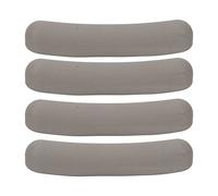 Cuscinetti della stampella, imbottitura per le stampelle a braccio da passeggio Sostituzione Punta morbida imbottita Mano Copertina Coprille Coperture Kit Accessori bariatrici per adulti(Grigio)