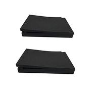 Cuscinetti di Isolamento，2 Cuscinetti di Isolamento per Monitor da Studio，Altoparlanti ad Alta Densità，Schiuma Acustica a Densità Elevata