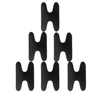 Cuscinetti di montaggio per scarponi da snowboard, 24 cm, 6 pezzi, cuscinetti in schiuma per scarponi da sci, inserti alla caviglia, correttore per sollevamento del tallone, accessorio per sci e