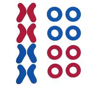 Cuscinetti di regolazione per scarponi da sci, 16 pezzi, protezione sportiva con assorbimento degli urti, aiuto per la regolazione degli scarponi sci da snowboard | per escursionismo e arrampicata