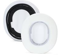 Cuscinetti di ricambio bianchi per SteelSeries per nova Pro 1 3 7 Bianco | Design aderente, comfort a lunga sessione, riduce l'affaticamento dell'orecchio, compatibile con i modelli Nova Pro
