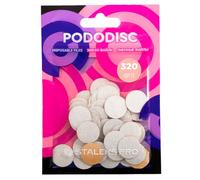 Cuscinetti di ricambio bianchi STALEKS PRO PODODISC S grana 320 (50 pezzi)