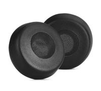 Cuscinetti di ricambio compatibili con Cisco Headset 730, in pelle proteica e spugna, morbidi e traspiranti, con fibbia (nero, 1 paio)