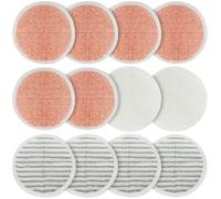 Cuscinetti Di Ricambio For Mocio, 12 Pezzi, Compatibili Con Bissell, Compatibili Con Spinwave, Compatibili Con Crosswave, Pavimenti Duri 20399 23157 2039A 2124A 20393