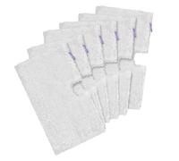 Cuscinetti di ricambio for scopa a vapore in microfibra da 2/6 pezzi, lavapavimenti tascabili Shark, lavabili in lavatrice, compatibili con S3501, S3601, S3901(6pcs)