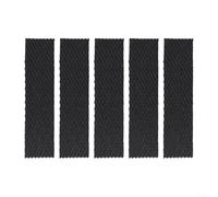 Cuscinetti di ricambio in cotone per filtro dell'aria condizionata, confezione da 5/10, rete antipolvere a tre strati, 215 x 50 mm, nero, compatibili con modelli selezionati Haier (5 pezzi)
