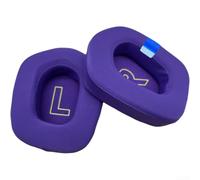 Cuscinetti di ricambio in gel refrigerante per cuffie Logitech G733 G335, in memory foam, con design migliorato del flusso d'aria (viola)