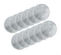 Cuscinetti di ricambio in microfibra lavabili per robot per la pulizia dei vetri Liectroux YW610 HCR-10 e HCR-09, set da 12 pezzi per una copertura costante