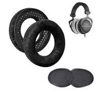 Cuscinetti di ricambio in pelle memory foam per cuffie Beyerdynamic DT770 DT880 DT990 Pro DT531 DT690 DT811 DT911 DT860 DT440 DT660 DT660 (New Velvet Black)
