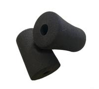Cuscinetti di ricambio in schiuma ad alta densità per macchine di estensione delle gambe, macchine per pesi e tavoli a inversione - Confezione da 2 pezzi, 22 x 3 x 0,8 pollici, adatto per 22-25 mm