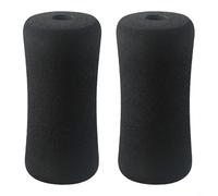 Cuscinetti di ricambio in schiuma per piedi per macchine di estensione delle gambe per panche pesi e tavoli a inversione da 17,8 cm, per tubi di diametro 22-25 mm (23 x 100 x 175 mm)