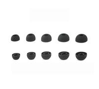 Cuscinetti di ricambio in silicone compatibili con auricolari JBL Tour PRO 3, morbidi, antiscivolo, comodi e durevoli, neri, S, M, L (3 paia)