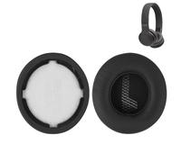 Cuscinetti di ricambio LIVE400BT per cuffie JBL Live 400BT/Live 460NC, un paio di paraorecchie in pelle proteica e memory foam, colore: nero