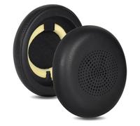 Cuscinetti di ricambio per auricolari Jabra Evolve2 65 (65MS 65UC USB)/Evolve2 40 (40UC 40MS USB)/Elite 45H On-Ear Wireless Headset, cuscinetti di ricambio con morbida pelle proteica (nero)