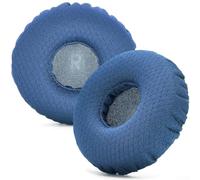 Cuscinetti di ricambio per cuffie compatibili con jbl JR300BT 310BT, cuscinetti in schiuma per isolamento acustico in ecopelle per un suono migliore (blu)