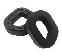 Cuscinetti di ricambio per cuffie da gioco wireless Corsair Hs80 Rgb con morbidi cuscinetti in pelle proteica in colore nero per una vestibilità comoda e una facile installazione senza attrezzi