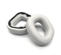 Cuscinetti di ricambio per cuffie da gioco wireless Corsair Hs80 Rgb cuscinetti in pelle proteica colore grigio morbido vestibilità comfort di lunga durata facile da installare senza attrezzi
