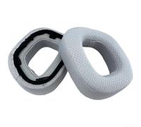 Cuscinetti di ricambio per cuffie da gioco wireless Corsair Hs80 Rgb cuscinetti in pelle proteica colore grigio morbido vestibilità comfort di lunga durata facile da installare senza attrezzi