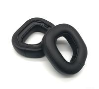 Cuscinetti di ricambio per cuffie da gioco wireless Corsair Hs80 Rgb cuscinetti in pelle proteica colore grigio morbido vestibilità comfort di lunga durata facile da installare senza attrezzi