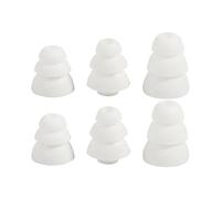 Cuscinetti di ricambio per cuffie in-ear con tripla flangia, foro interno di circa 4,0 mm