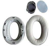 Cuscinetti di ricambio per cuffie sony WH-1000XM2, in pelle proteica, con gel rinfrescante e memory foam, per la riparazione di cuffie over-ear, colore bianco