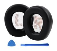 Cuscinetti di ricambio per JBL Quantum One, cuscinetti auricolari con morbida memory foam e pelle proteica, cuscinetti di ricambio per cuffie con isolamento acustico ad alta densità (nero)
