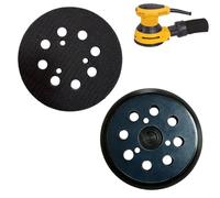 Cuscinetti di ricambio per levigatrice orbitale da 12,7 cm, confezione da 2, 8 fori, dischi abrasivi in gomma resistente per levigatrice, compatibili con Makita BO5030 BO5031 BO5041 BO5010 BO5011
