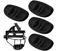 Cuscinetti di ricambio per maschera facciale - Protettivi morbidi assorbenti del sudore - Imbottitura per casco da baseball | per uomini, donne, adolescenti, giovani, , adulti, ragazzi e ragazze