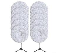 Cuscinetti di ricambio per mocio e spazzole laterali per EUREKA per V15 Pro, J15, Ultra J15, Ultra-WH, robot aspirapolvere Ultra-WH, panni morbidi in microfibra per la pulizia igienica dei pavimenti