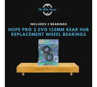 Cuscinetti Di Ricambio Per Mozzo Posteriore Hope Pro 2 Evo 135Mm Quantità X 2